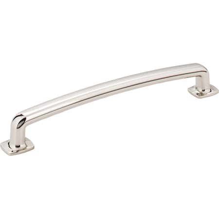 Jeffrey Alexander 160 mm Center-to-Center Polished Nickel Belcastel 1 Cabinet Pull MO6373-160NI